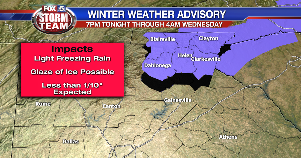 More rain on the way, freezing rain in the mountains | FOX 5 Atlanta