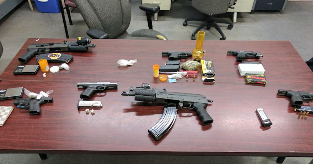 8 arrested in massive bust; stolen guns and drugs seized | FOX 5 Atlanta