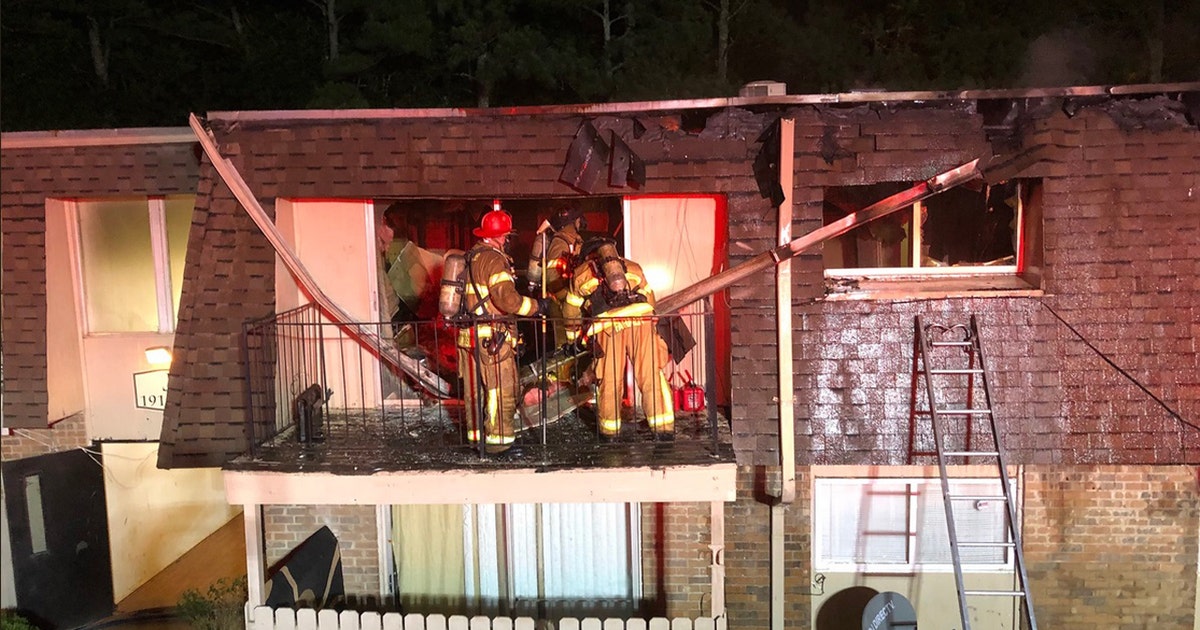 Apartment fire displaces families in DeKalb County | FOX 5 Atlanta