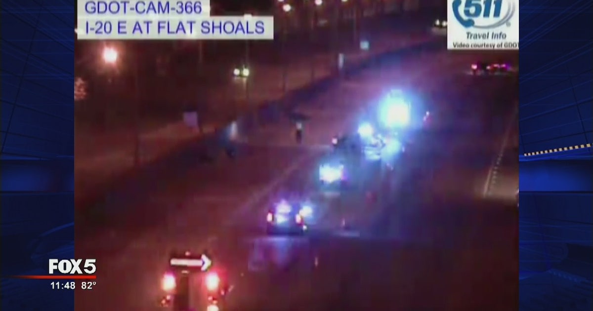 Police: Deadly motorcycle crash closes I-20 eastbound in DeKalb County ...
