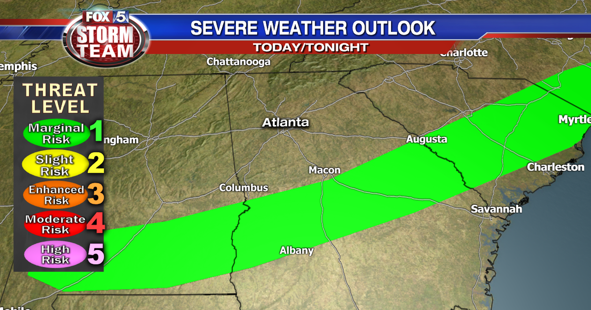 Severe storms possible this weekend | FOX 5 Atlanta