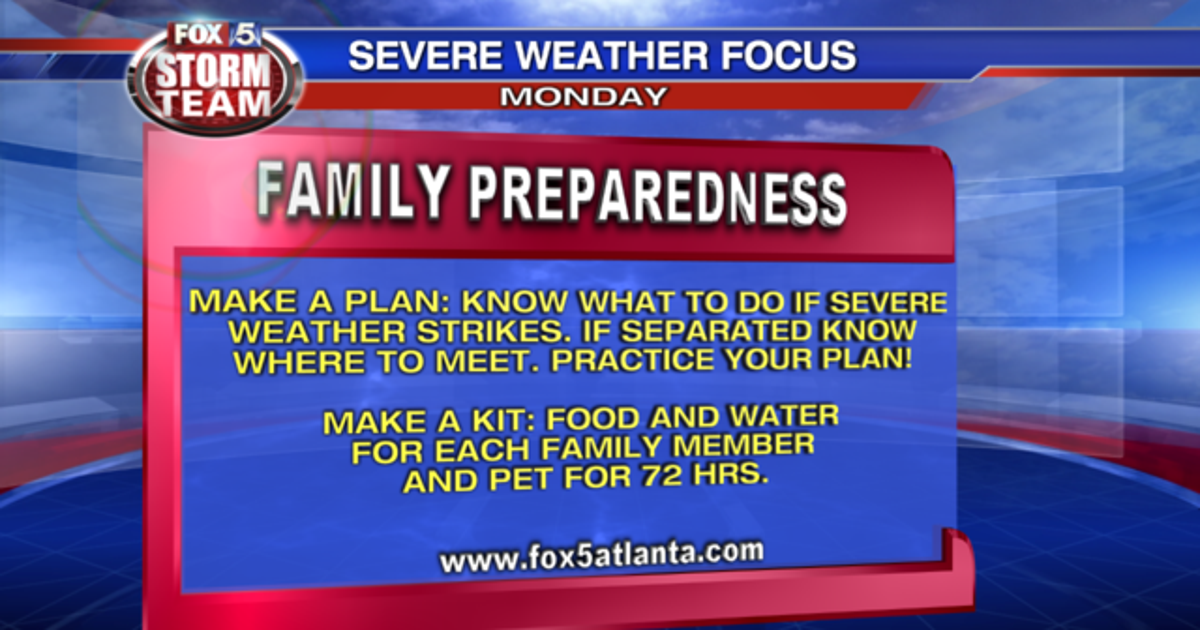Severe Weather Preparedness Week | FOX 5 Atlanta
