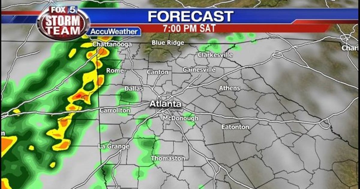 Rain, strong storms possible tonight | FOX 5 Atlanta