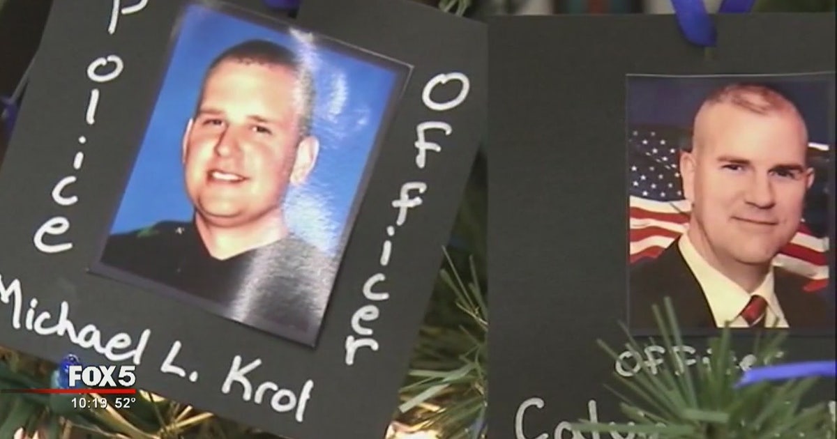 Christmas tree honors fallen officers | FOX 5 Atlanta