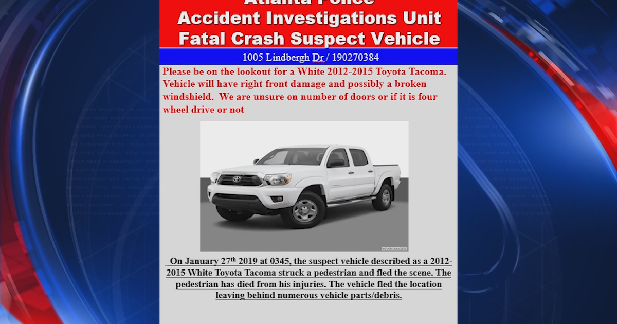 Police searching for vehicle in deadly hit and run | FOX 5 Atlanta