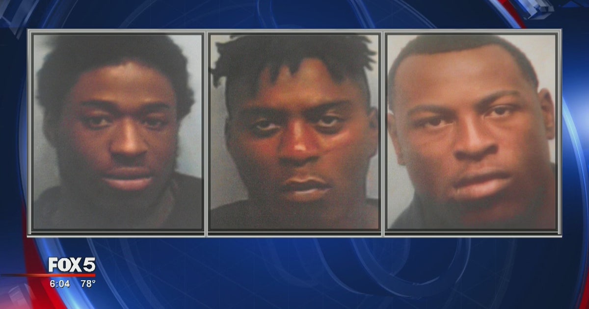 Police arrest three men for series of smash and grab burglaries | FOX 5 ...