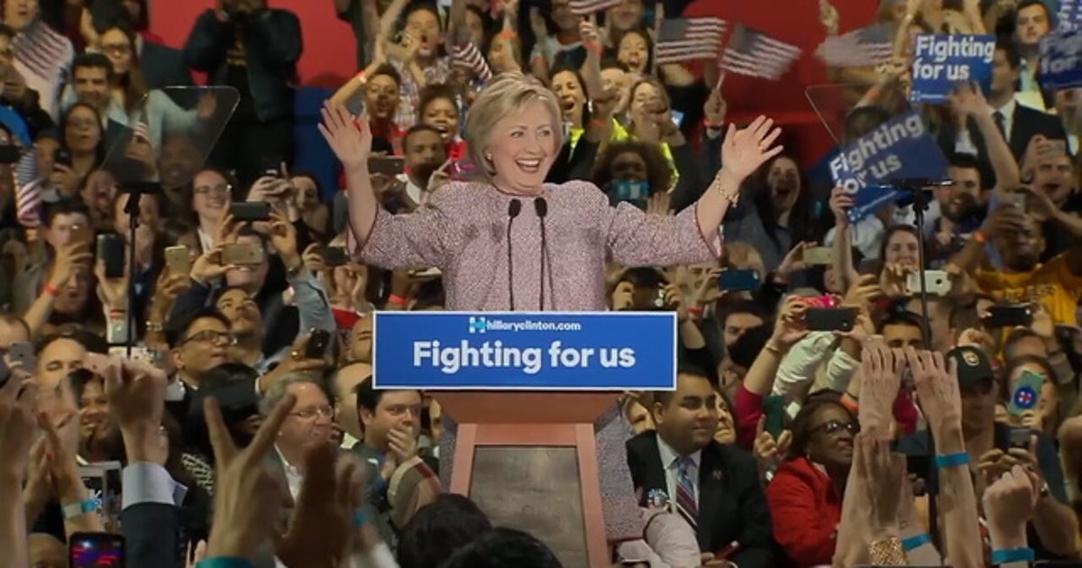 Hillary Clinton claims New York victory in Democratic primary | FOX 5 ...