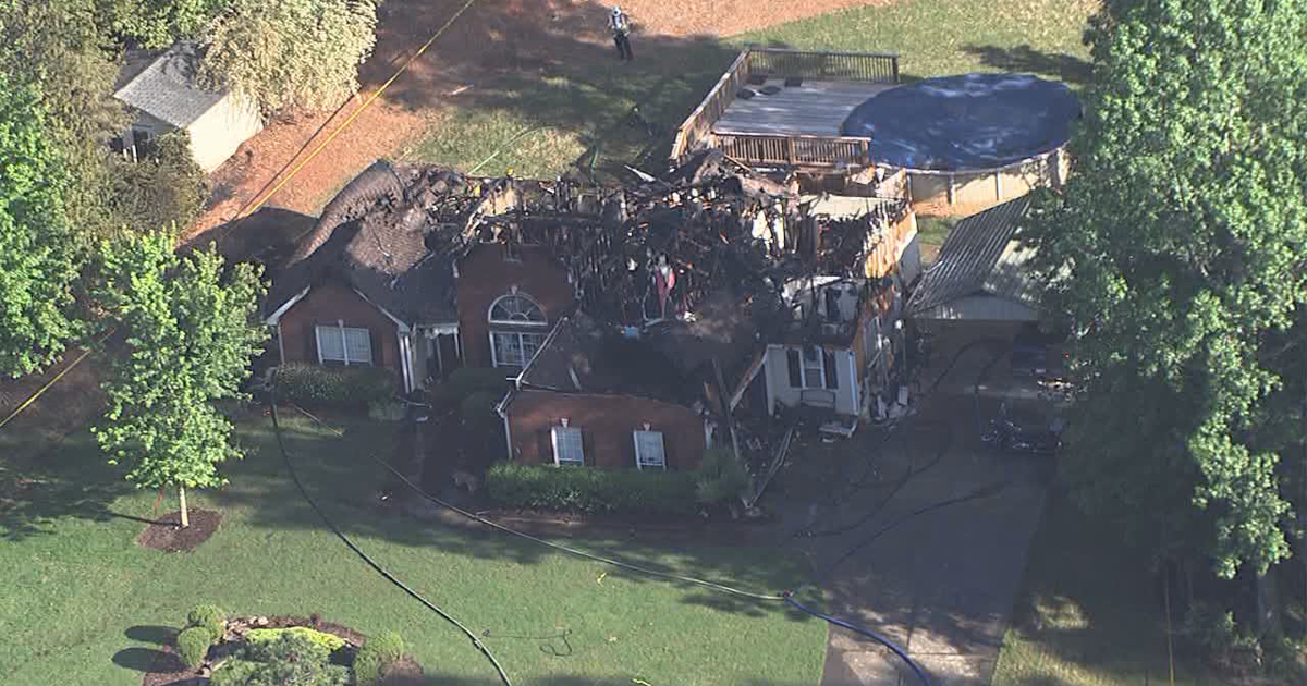 Gwinnett County home destroyed by fire | FOX 5 Atlanta