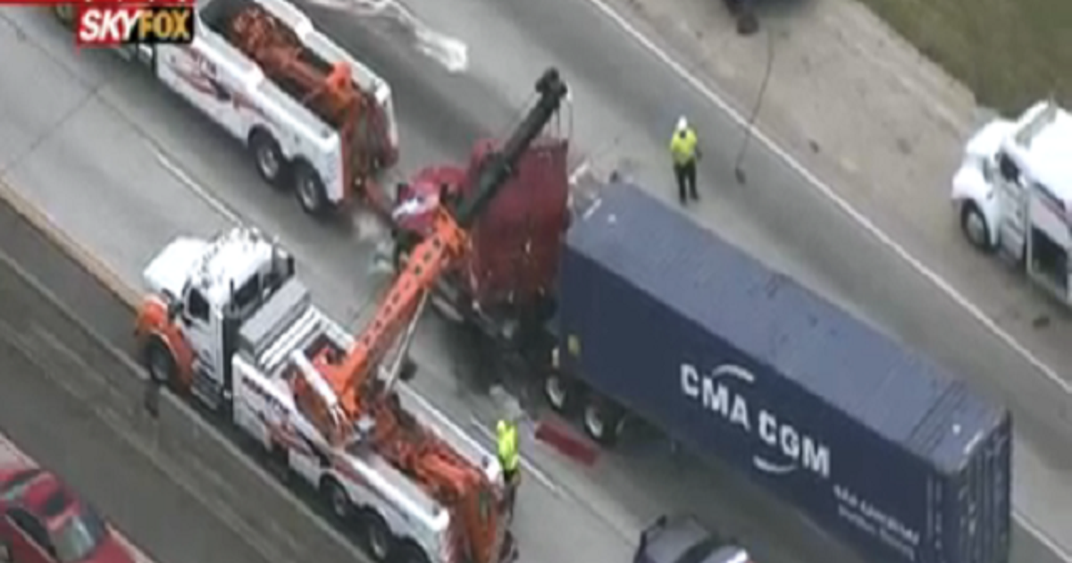 I-285 in Cobb County shut down due to tractor trailer accident | FOX 5 ...