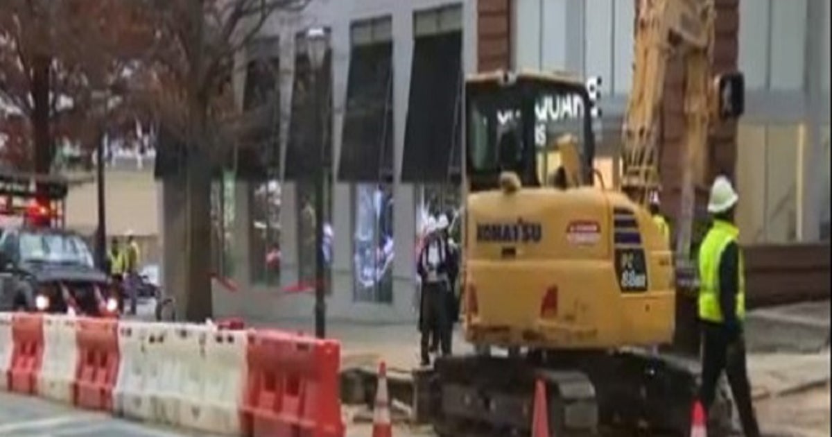 Service restored following water main break in Midtown Atlanta | FOX 5 ...