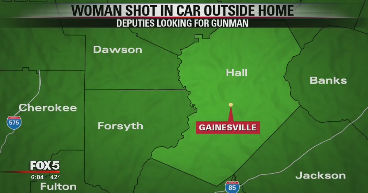 Woman shot in car outside Hall County home | FOX 5 Atlanta