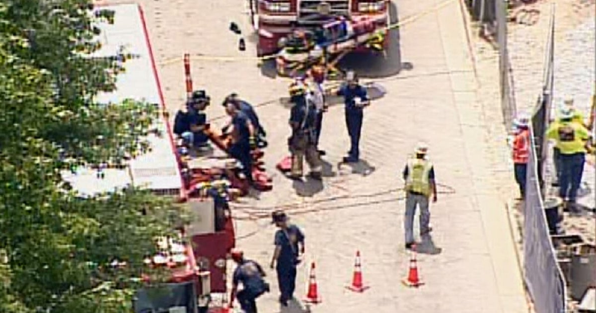 Officials: Construction worker rescued after falling into hole | FOX 5 ...