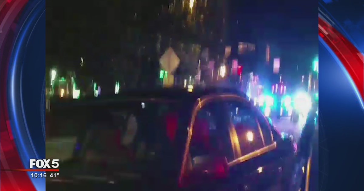 Police: Carjacked SUV crashes into car in Midtown Atlanta | FOX 5 Atlanta
