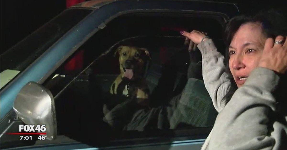 Woman says dog saved family from mobile home fire in Statesville, NC ...