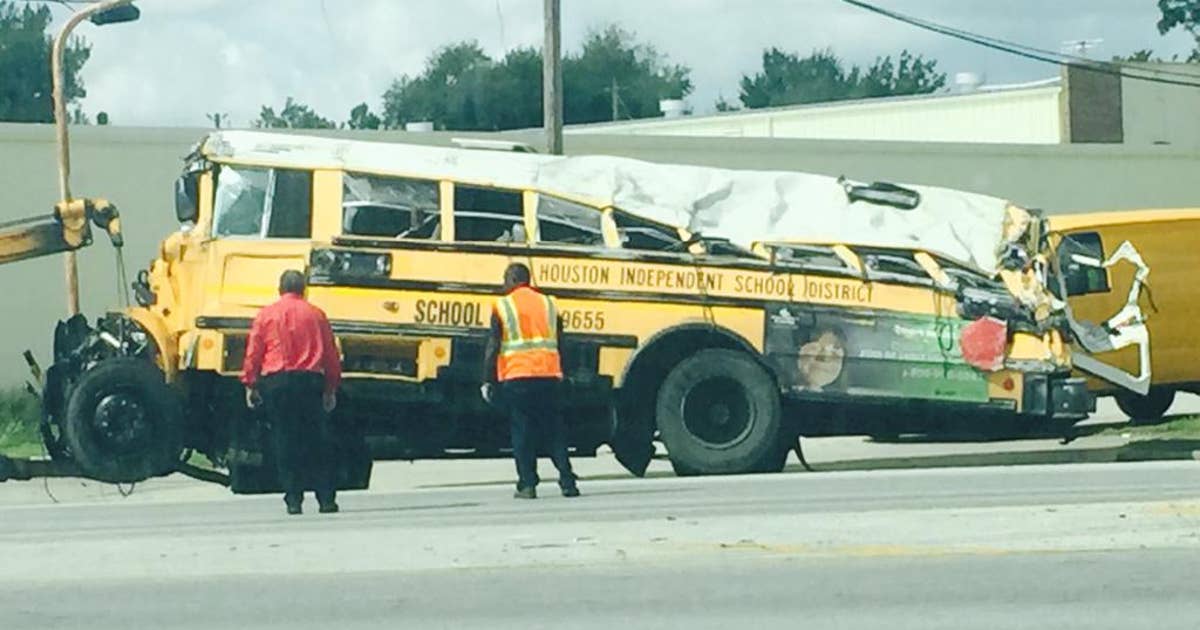 Two students die in Houston school bus crash | FOX 5 Atlanta