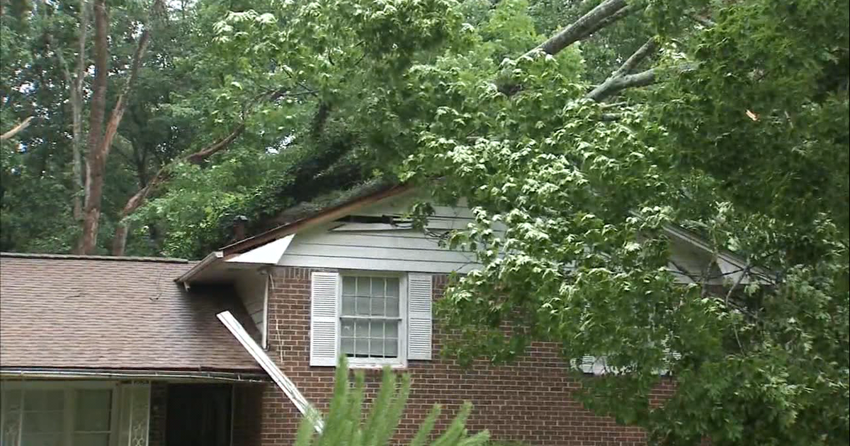Tree falls, damages DeKalb County home | FOX 5 Atlanta