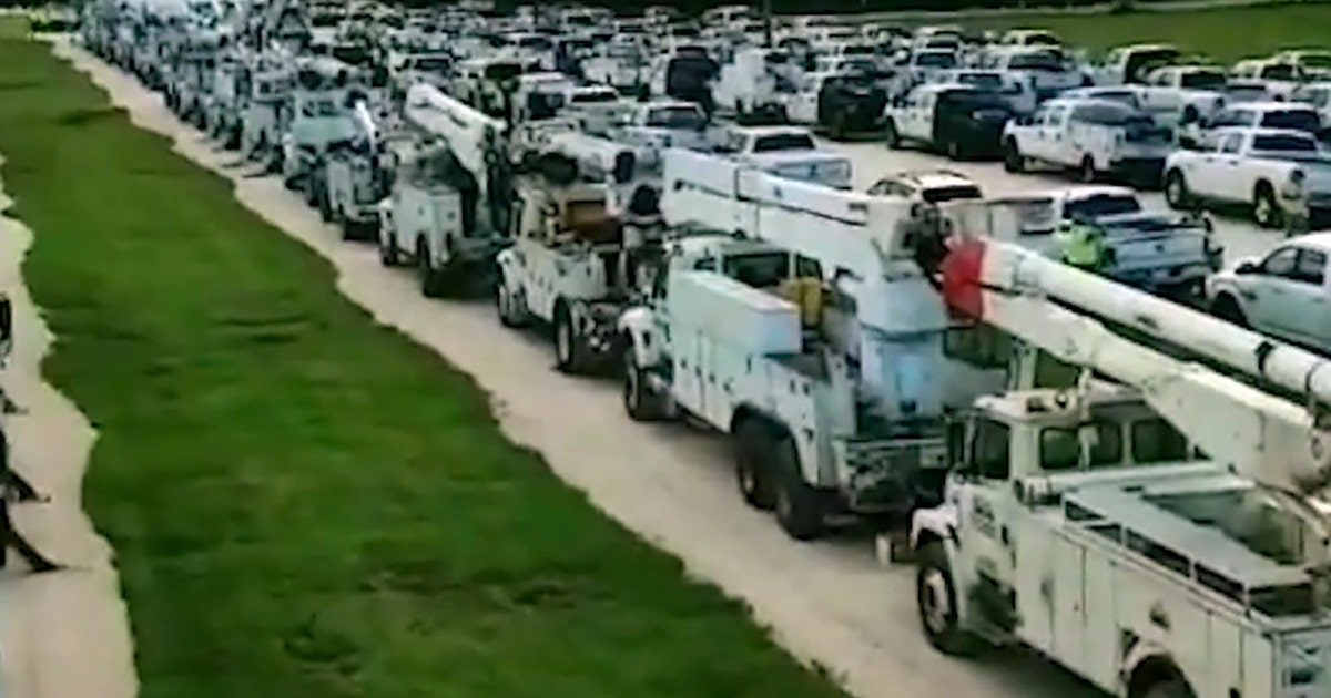 Utility crews from across the country ready to restore power after ...