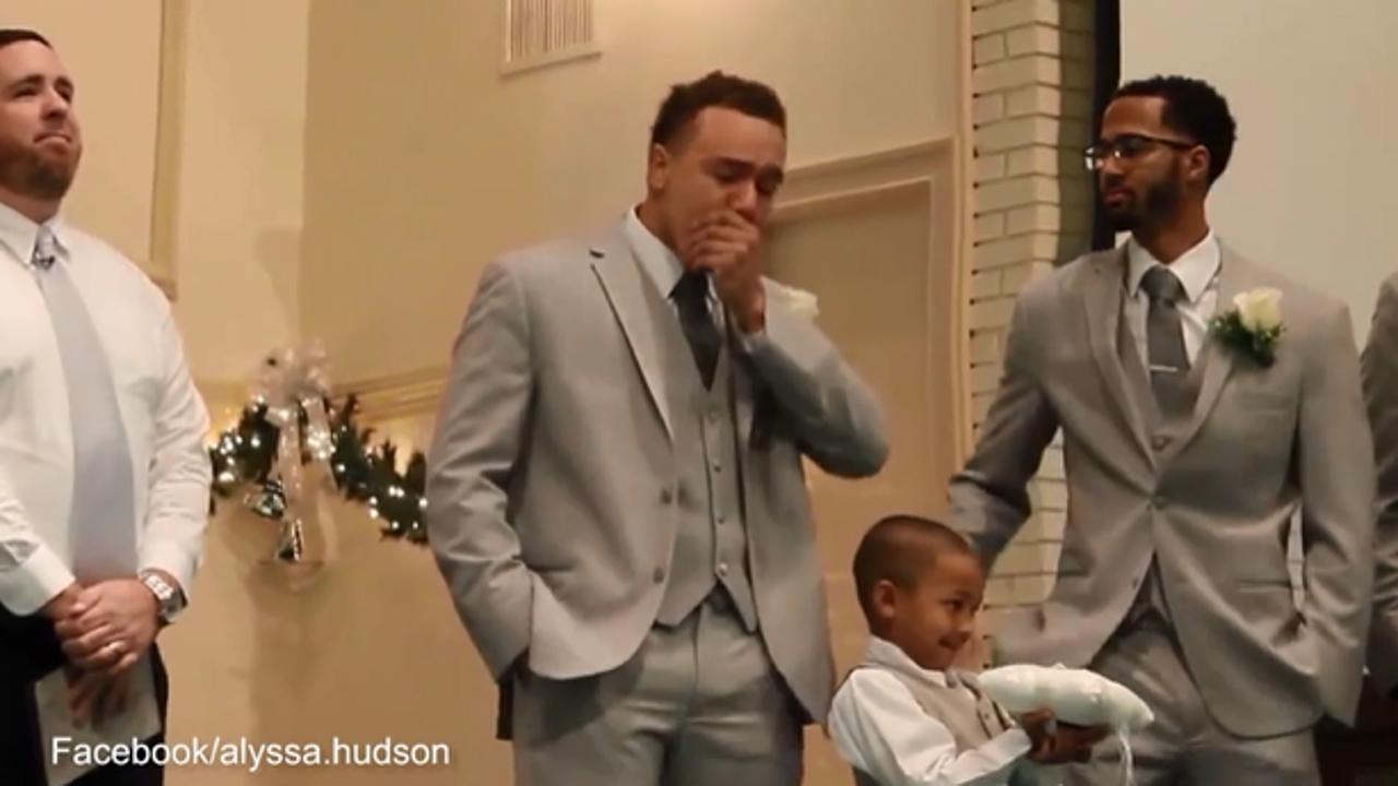 WATCH: Groom Breaks Down In Tears When He Sees Bride