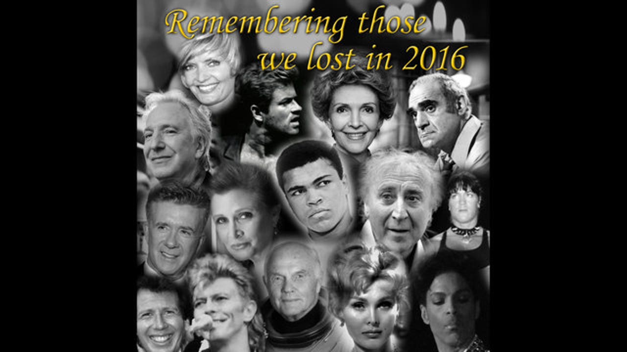 Final goodbye: Roll call of some of those who died in 2016