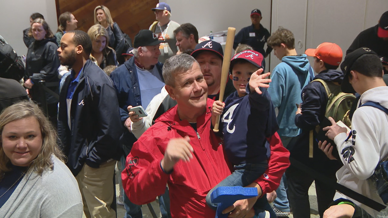 Atlanta Braves' Chop Fest heats up the winter