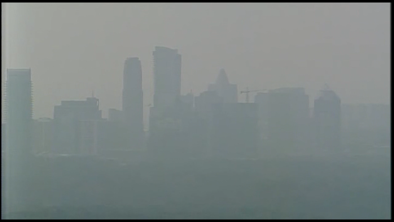 Winds blow wildfire smoke to metro Atlanta, smoky haze continues FOX