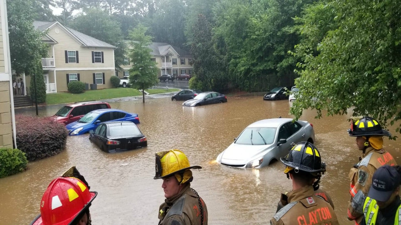Clayton County apartments evacuated due to flash flooding FOX 5 Atlanta
