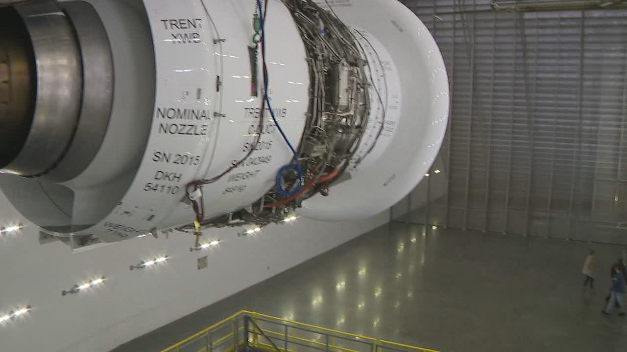 Jet Engine Test Frame World's largest jet engine test cell | FOX 5 Atlanta