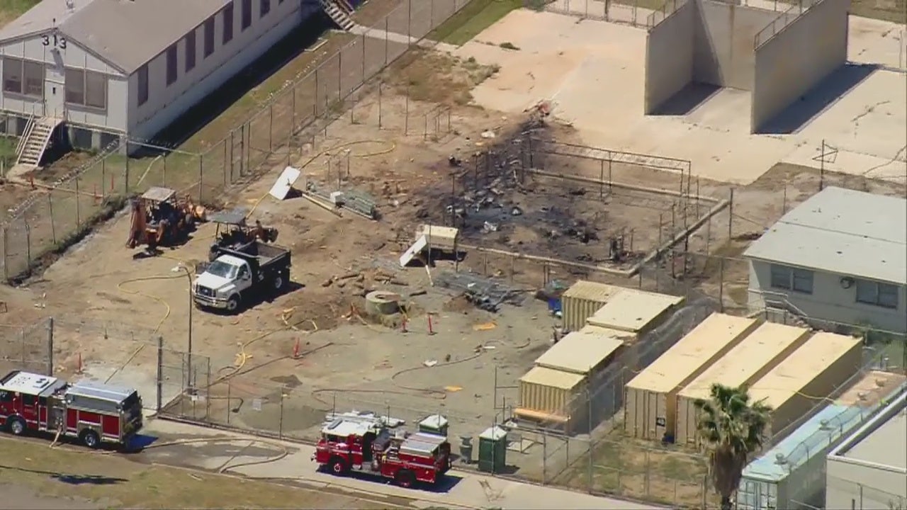 Small Plane Crashes Near California State Prison Facility In Norco ...