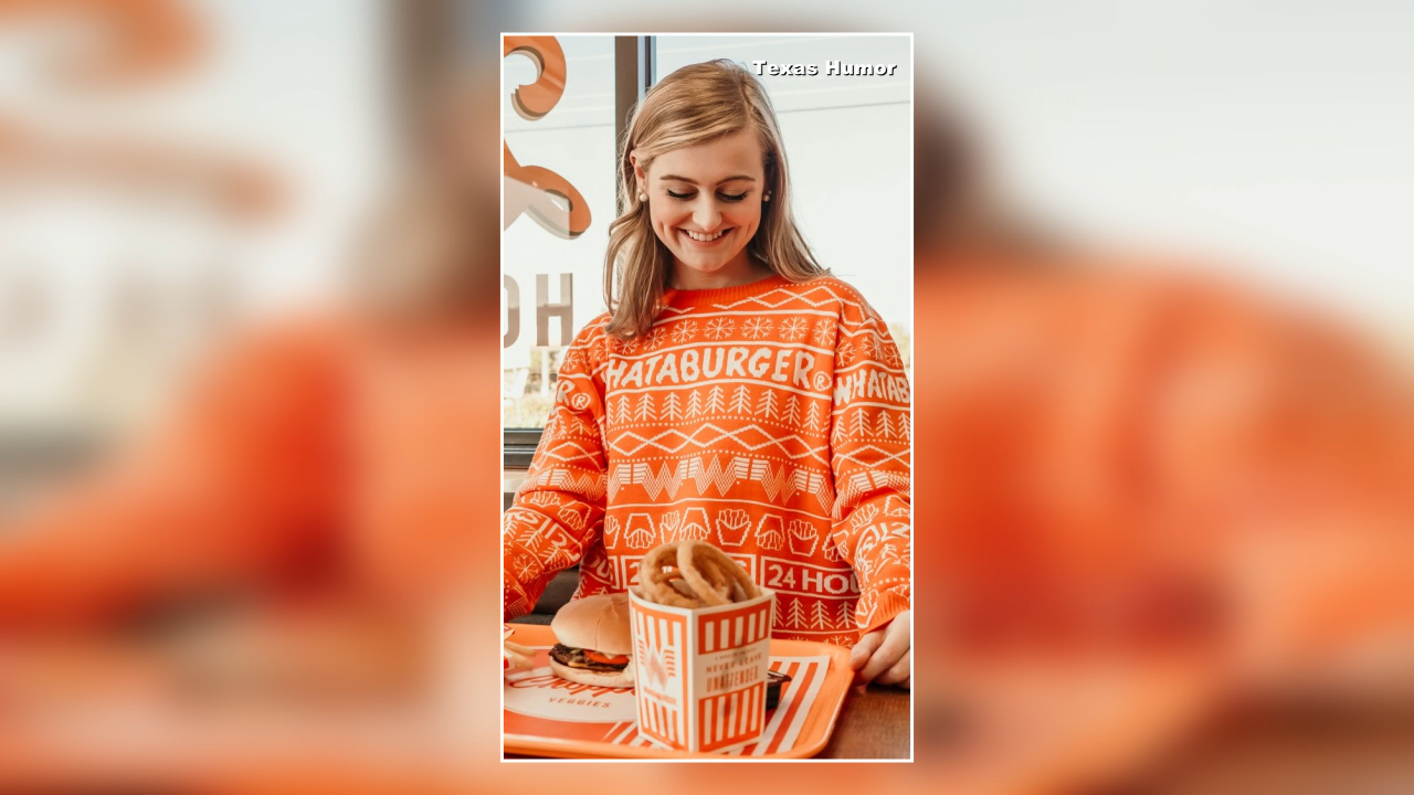 Whataburger selling ugly Christmas sweaters