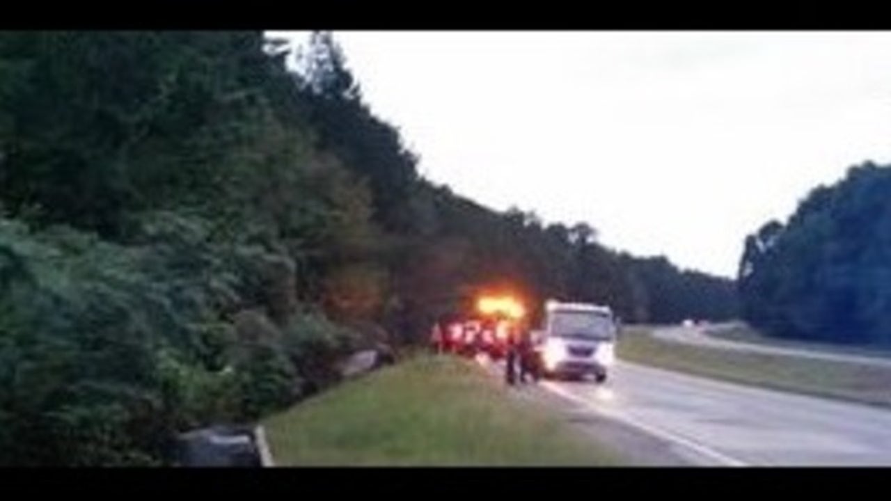 Driver killed in fiery crash in Fulton County