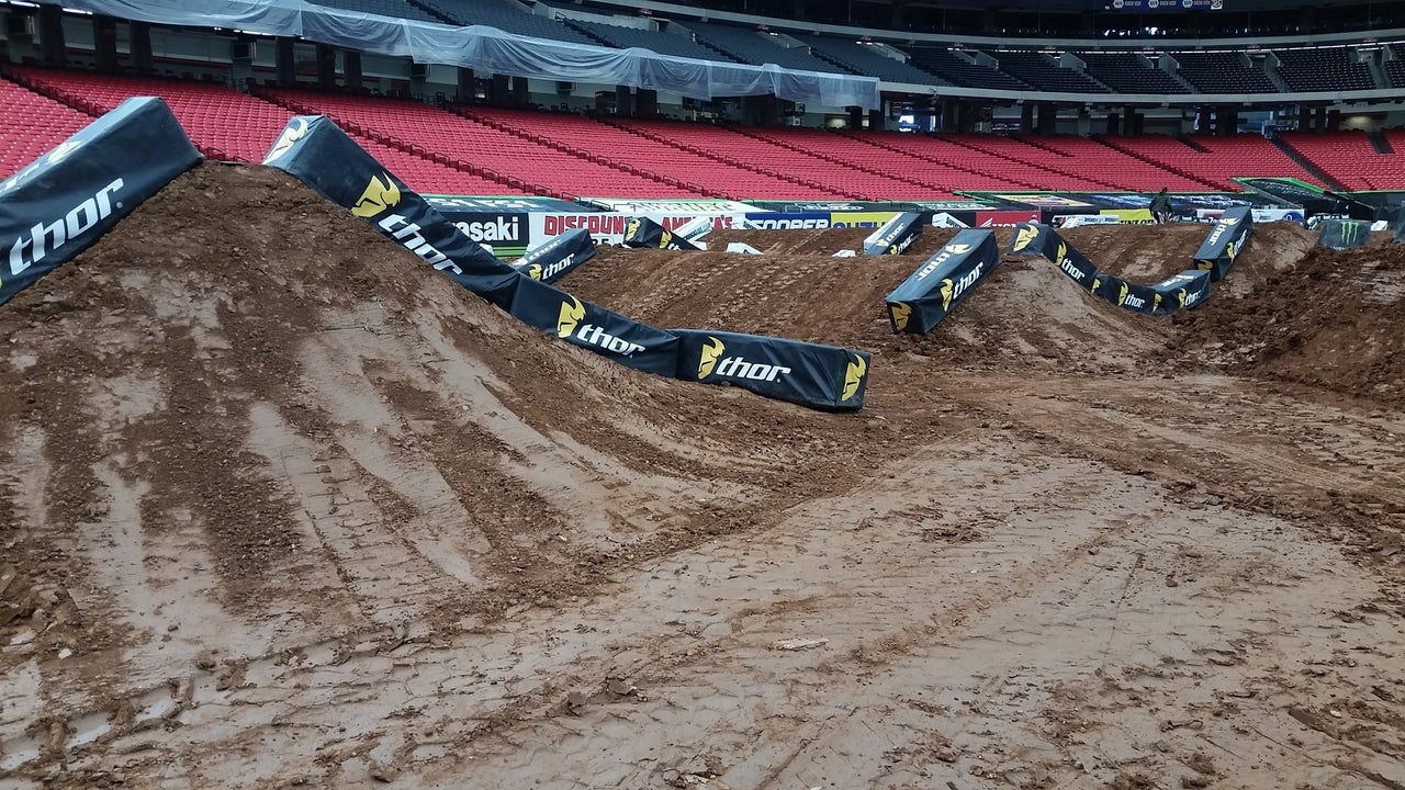 Supercross arrives at the Georgia Dome