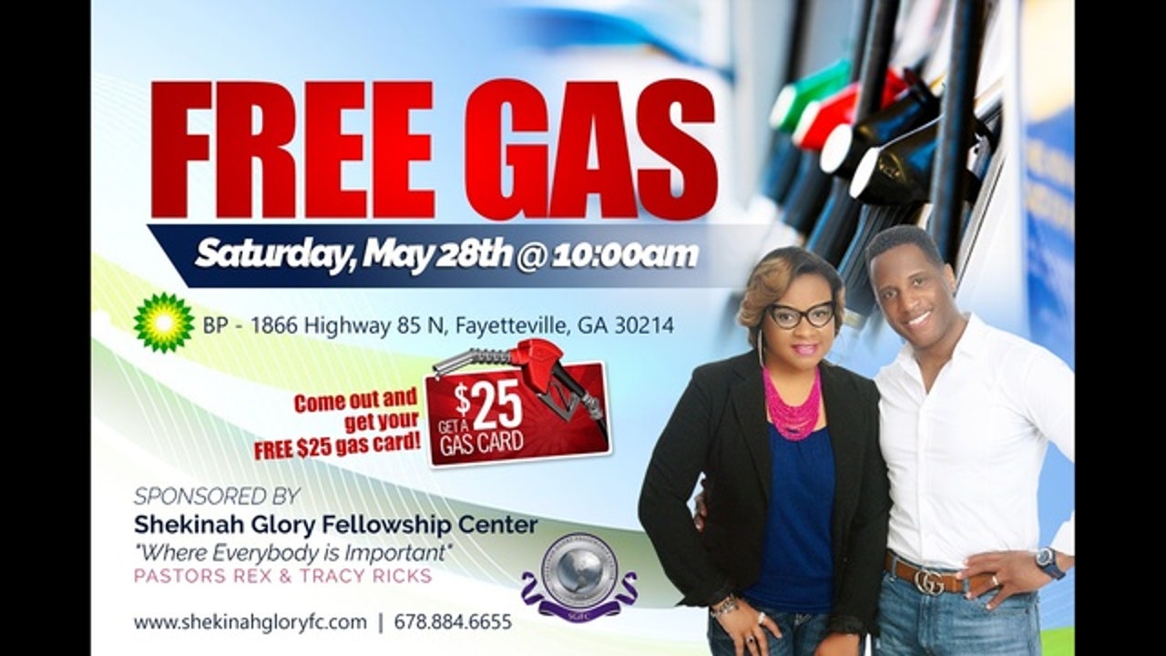 Free gas giveaway in Fayetteville