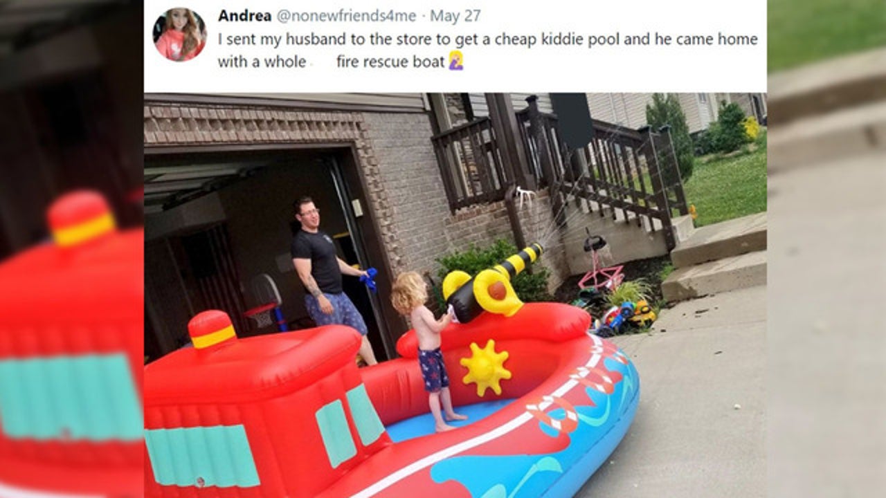 giant inflatable kiddie pool