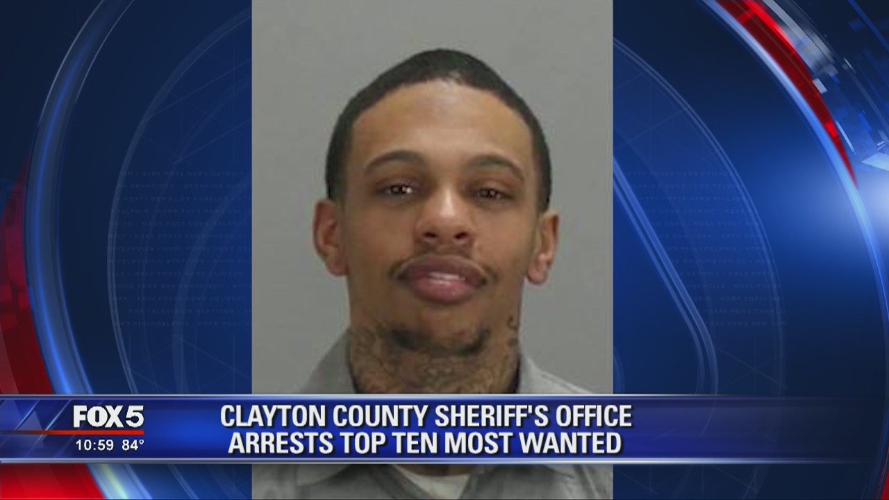 Clayton County Sheriff's Office arrests Top Ten Most Wanted