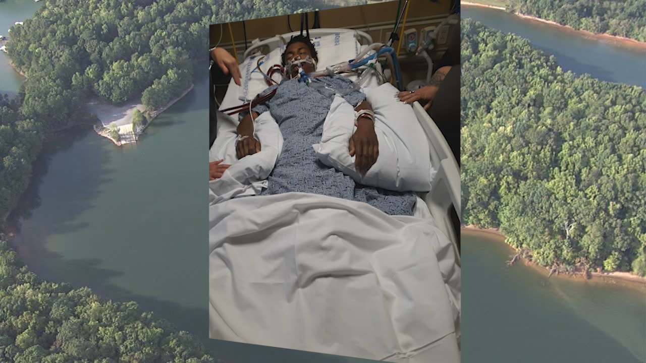 Man rescued from Lake Lanier