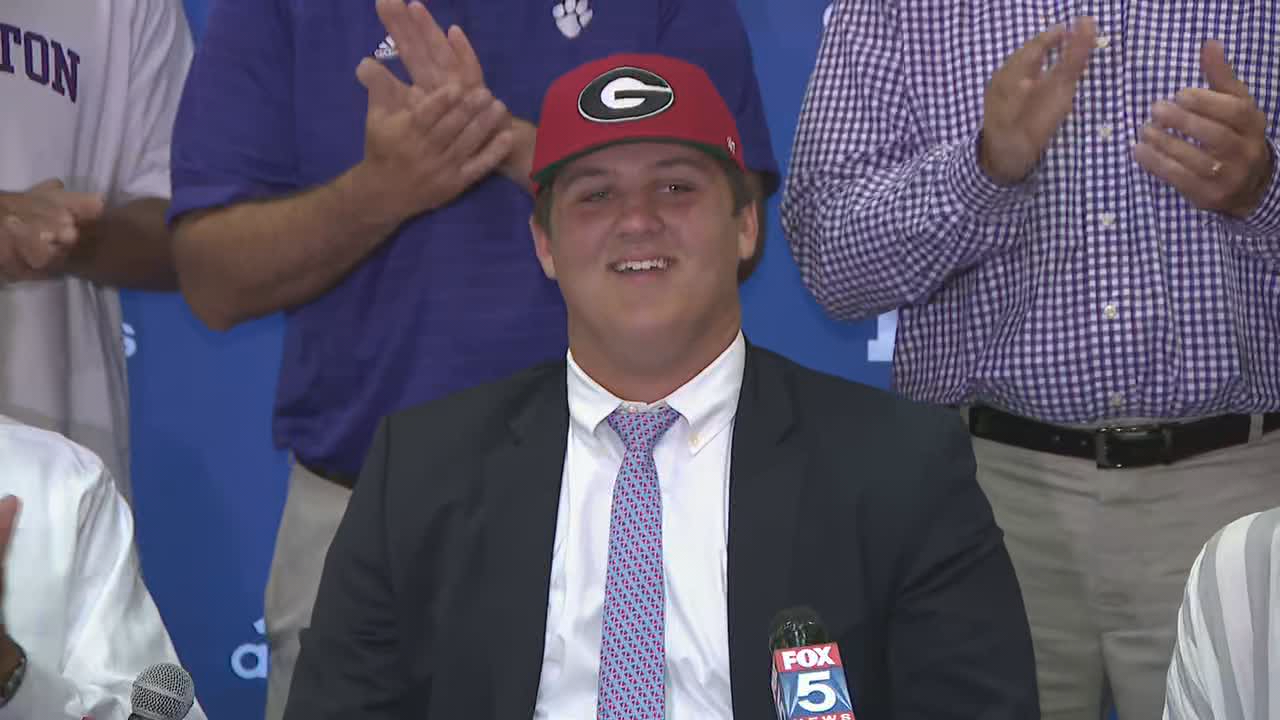 Tate Ratledge commits to be UGA's newest offensive lineman