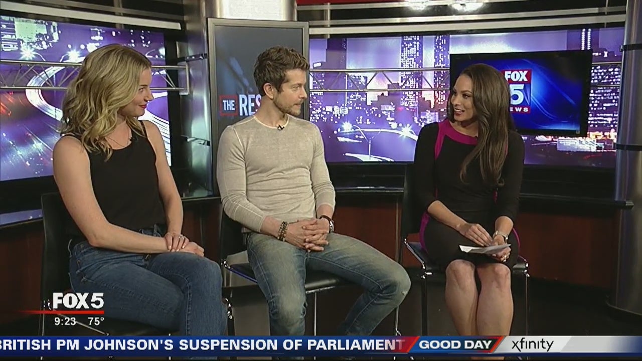 Actors emily vancamp and matt czuchry preview new season of 'the Actors Emily VanCamp and Matt Czuchry preview new season of 'The