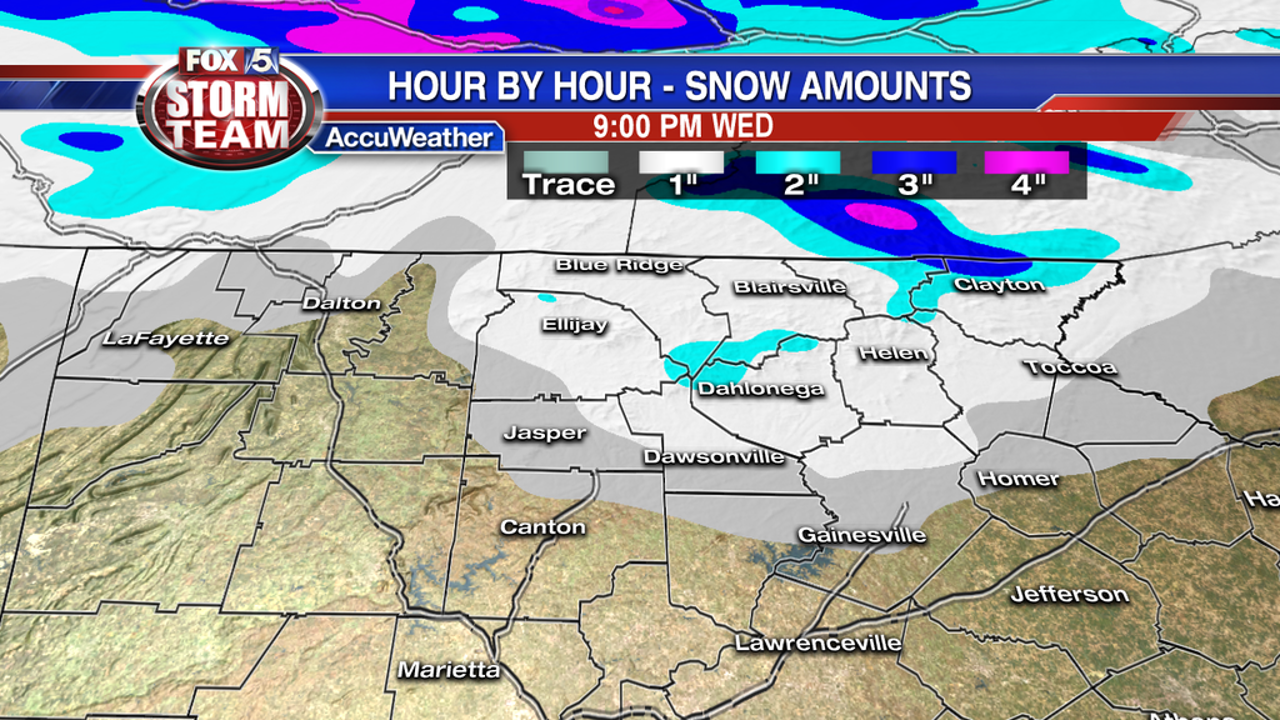 Winter Weather Advisory; Snow possible in North Wednesday