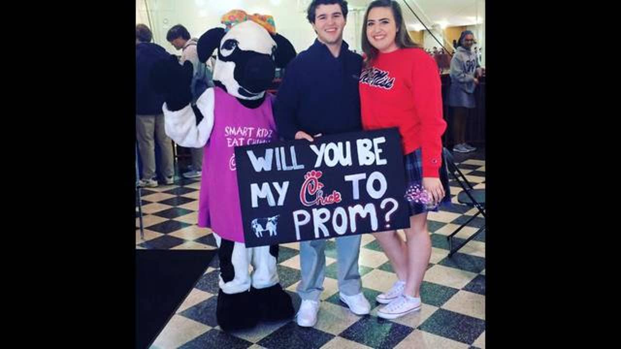 Promposal ChickfilA style FOX 5 Atlanta