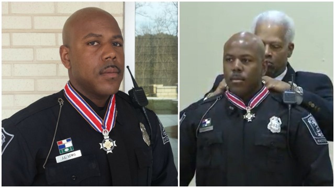 DeKalb County Police Officer Honored With 'Badge Of Bravery' | FOX 5 ...