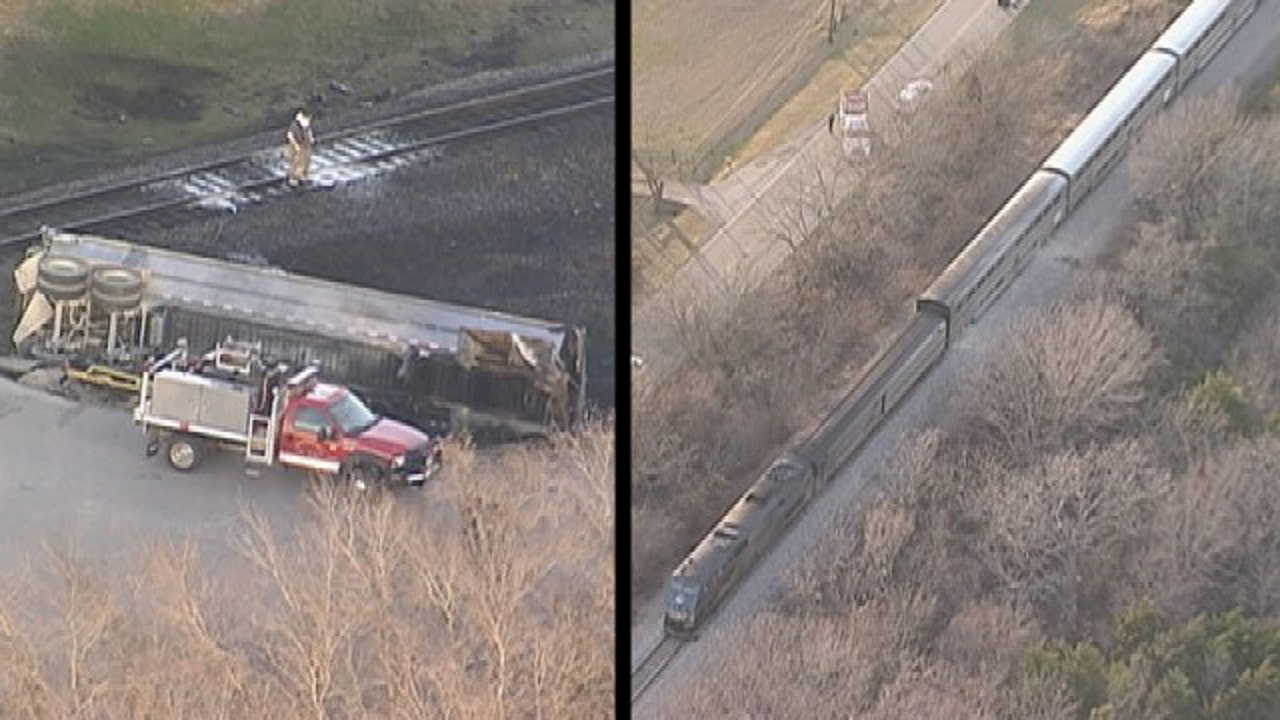 Truck driver dead after passenger train, 18wheeler collide in Mesquite
