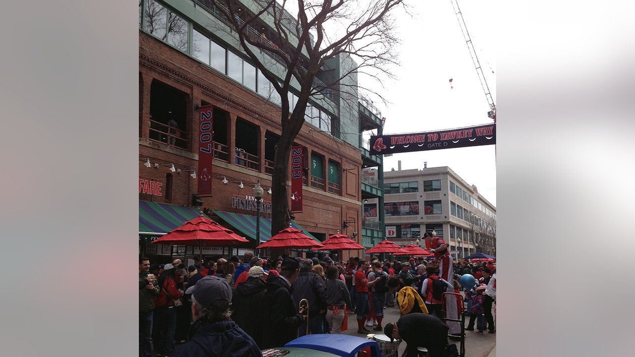 Yawkey Way signs replaced outside Fenway Park