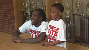 Atlanta Hawk hosts back-to-school basketball event
