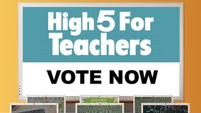 Voting for High 5 for Teachers 2019
