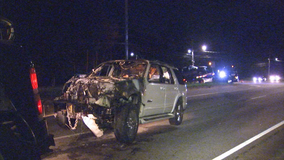 Car accident sparks house fire in DeKalb County