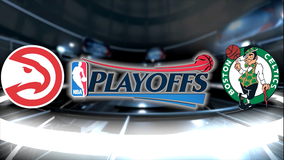 Hawks overwhelm Celtics, move to 2nd round with 104-92 win