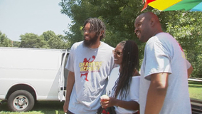Hawks player gives back to Atlanta area students