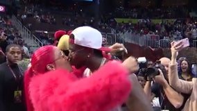Gucci Mane gets engaged on Atlanta Hawks' 'Kiss Cam'