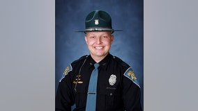 Indiana trooper saves boy, 5, choking in family minivan