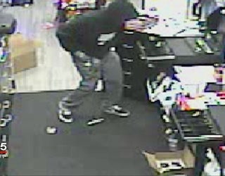 Police Search For Gunman In Gamestop Robbery